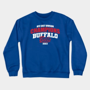 Bills 2023 AFC East Champs Crewneck Sweatshirt